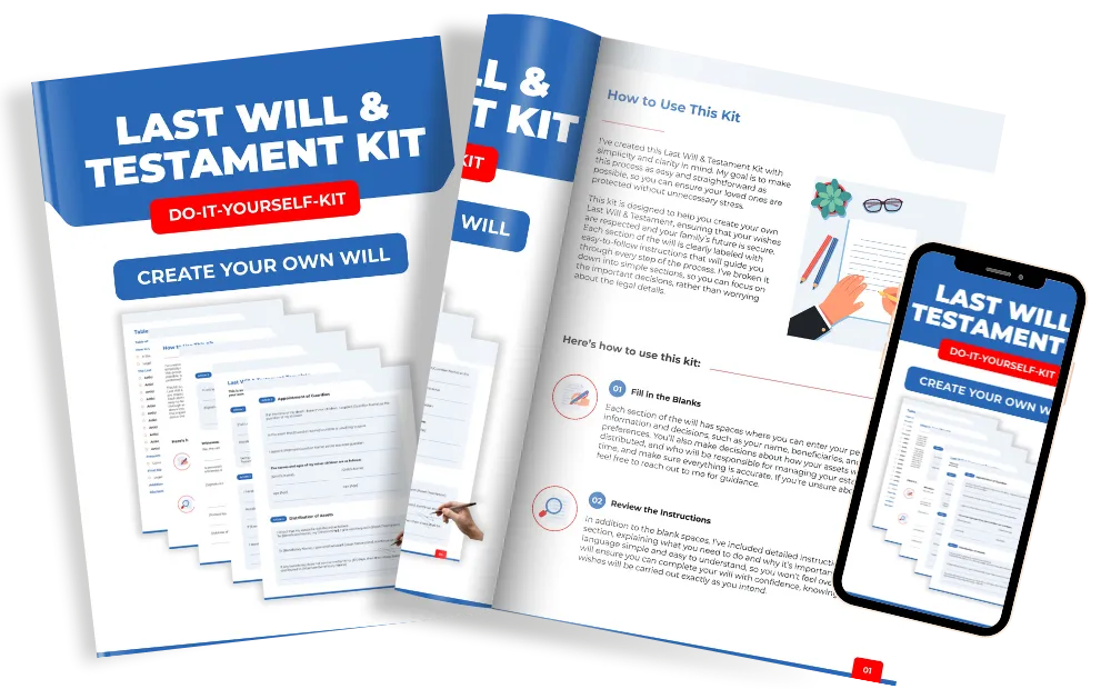 Free Last Will & Testament Kit cover
